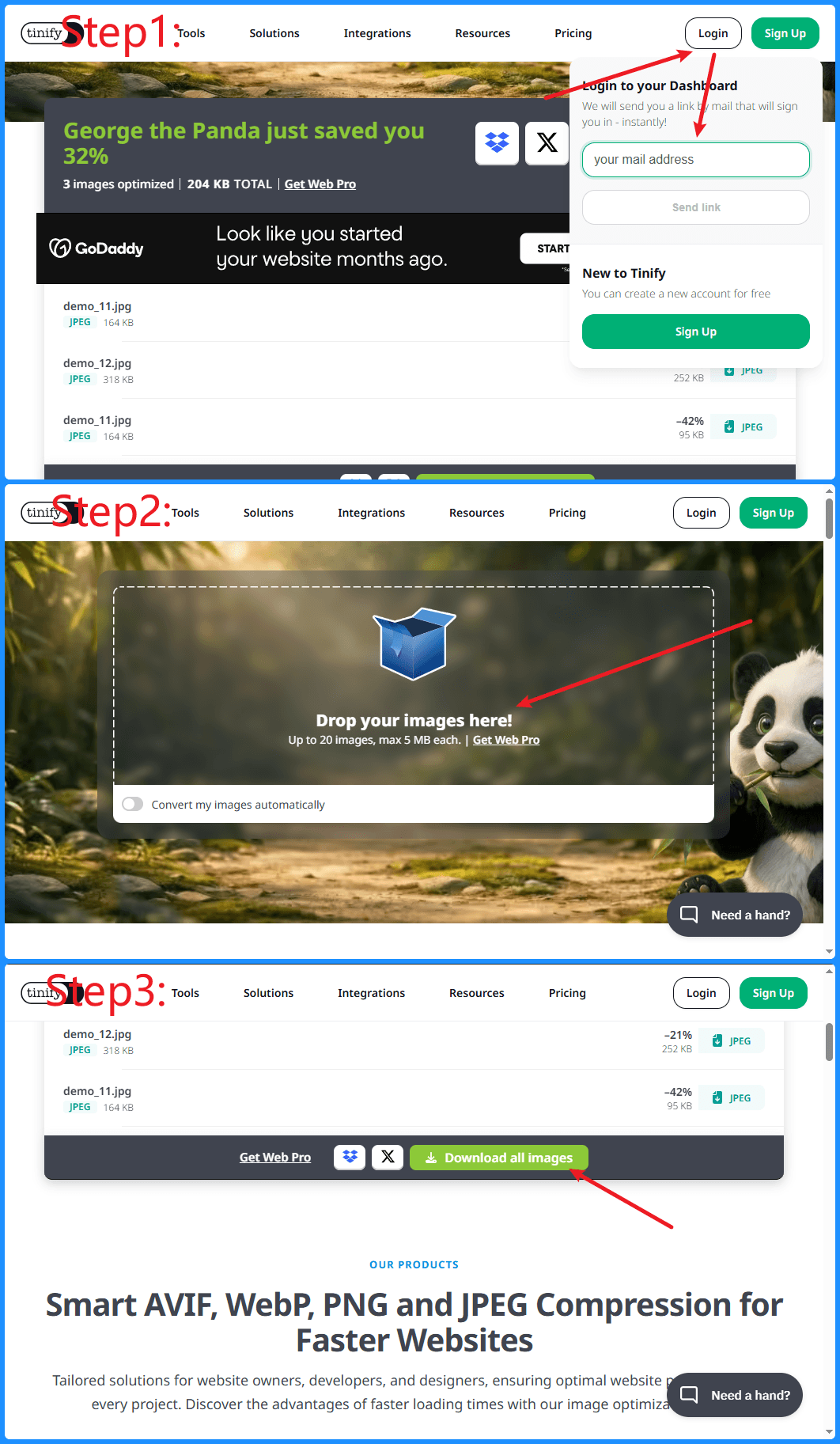 Merge Screenshots for Documentation