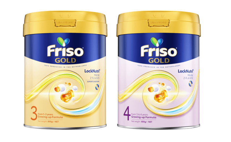Comparison effect of Friso Stage 3 and Stage 4 milk powder